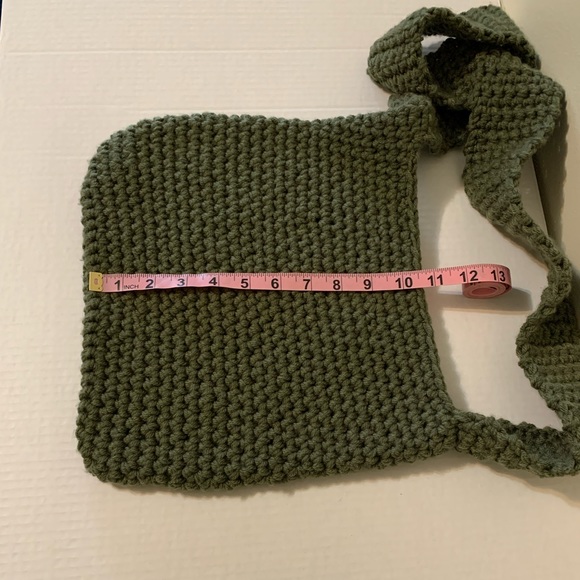Crossbody Bag Handmade Crocheted - Picture 14 of 16